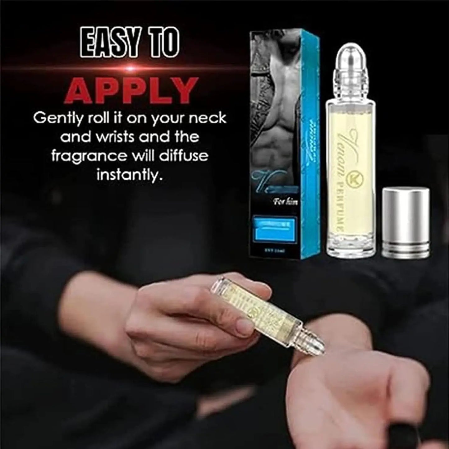 Pheromones, men attract women with exciting scents lasting seduction, intimate partner flirting encourages dating erotic perfume