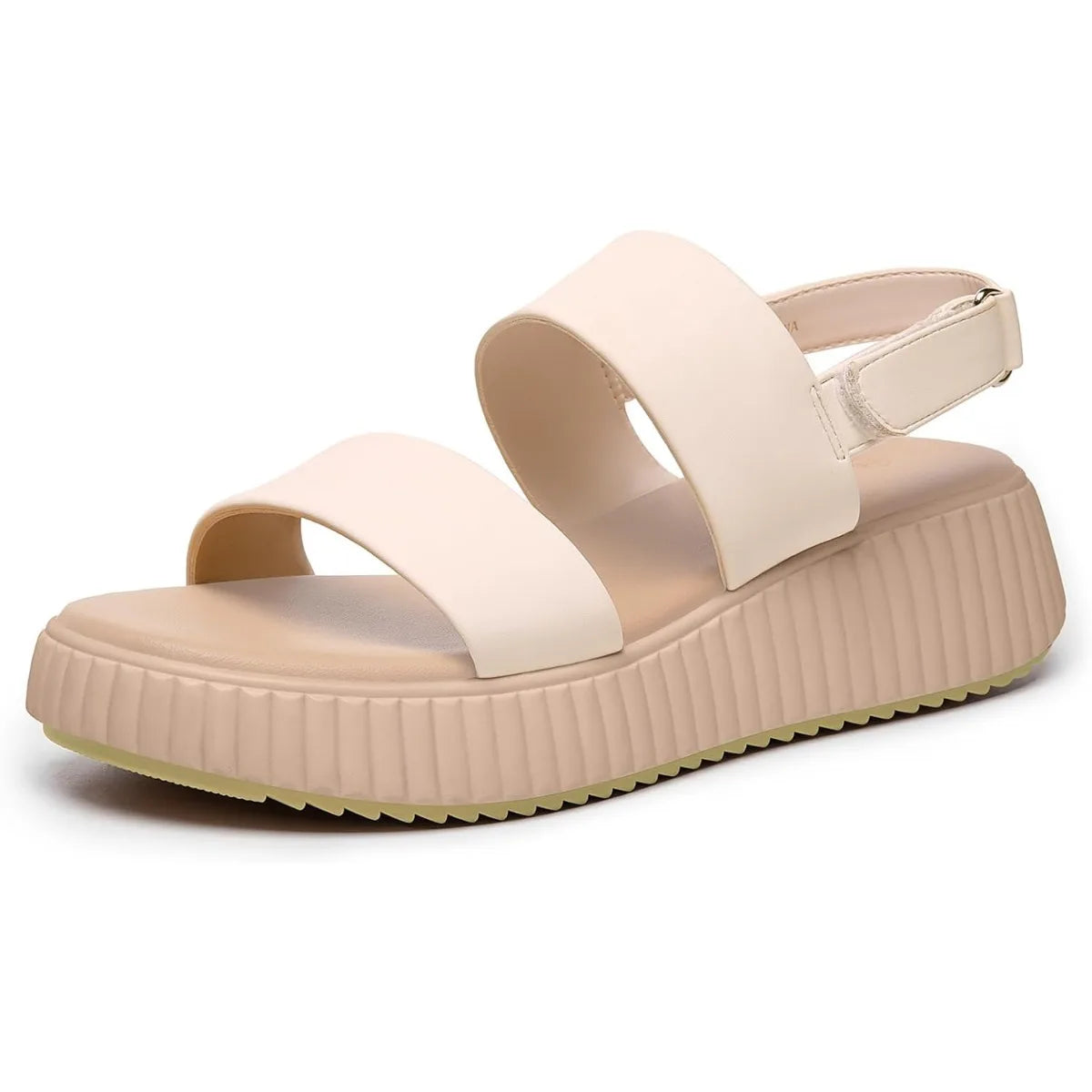 Women's Platform Sandals Comfortable Open Toe Ankle Strap Adjustable Wedge Sandals