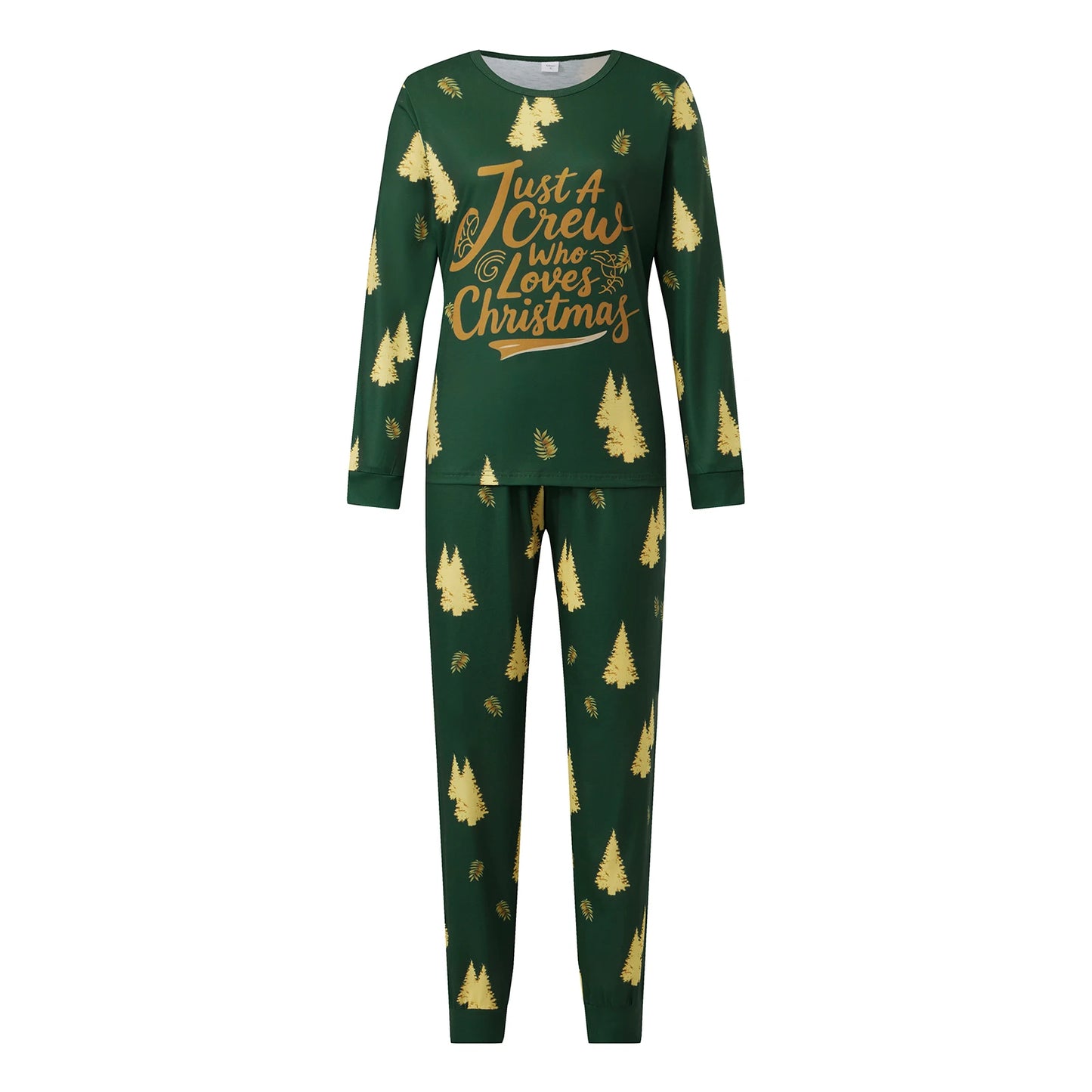 Festive Matching Family Christmas Pajamas Set with Reindeer and Snowflake Print Holiday Sleepwear for Dad Mom and Kids Cozy PJs