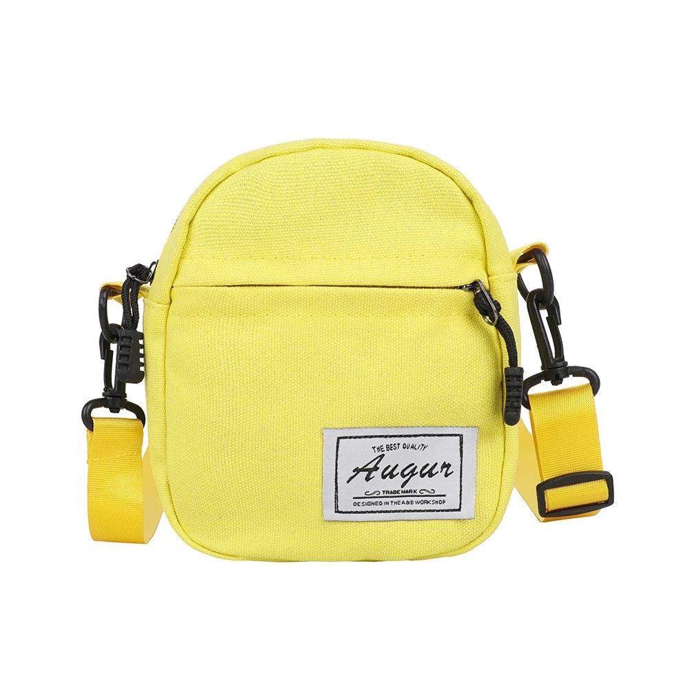 Fashion Women Canvas Bags Patchwork Mini Wallet Phone Shoulder Messenger Bags Multilayers Vintage Design Lady Handbag