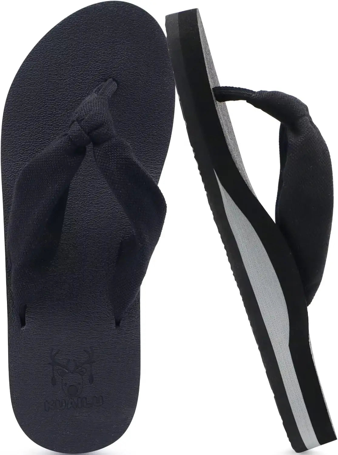 Flip Flops for Women with Arch Support Yoga Mat Comfortable Summer Beach Walking Thong Cushion Sandals Slip On Indoor Outdoor