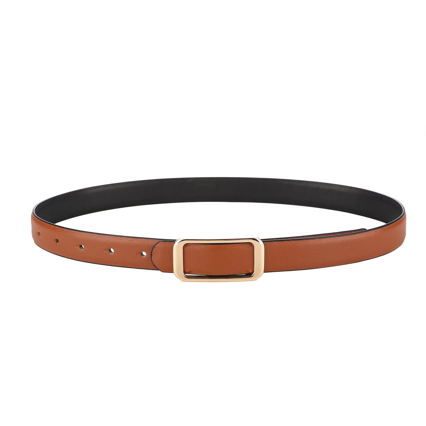 2025 New Luxury Double Sided Belt for Women 23mm Width Designer Fashion Belt Versatile Elegant and Stylish Accessory