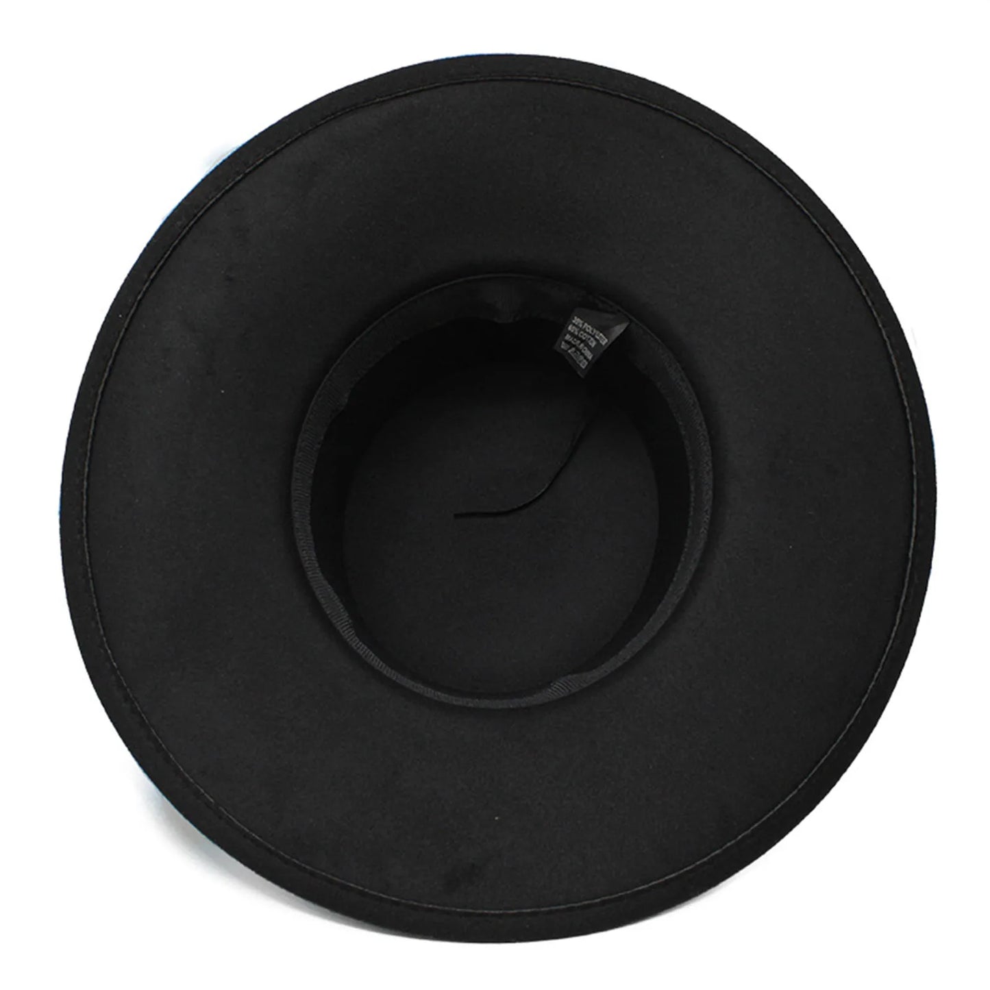 French Style 10cm Wide Brim Derby Top Hat Socialite Wind Hepburn Wind Wool Felt Fedoras Hat Elegant Wedding Dress Hat