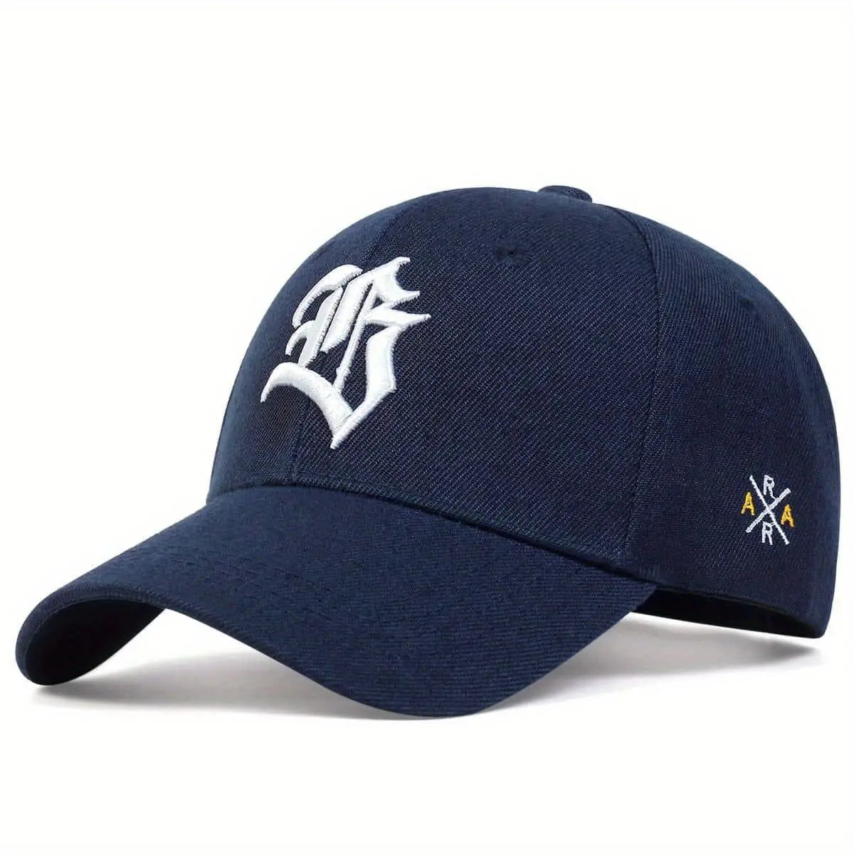 Men's lettered embroidered baseball cap Casual breathable sunscreen cap Outdoor fashion visor