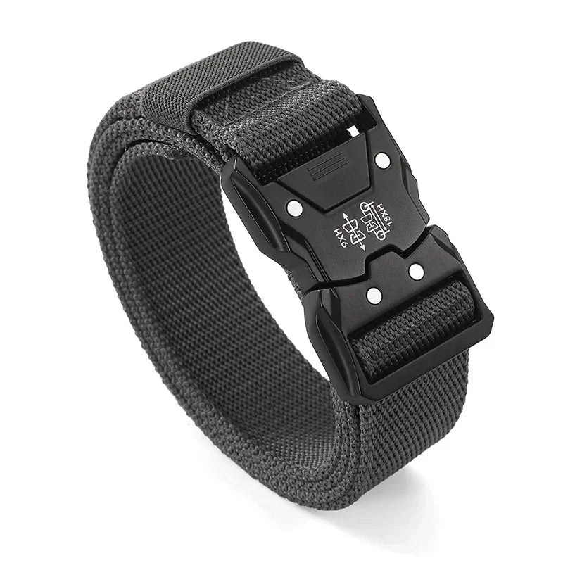 High Quality Tactical Belt Outdoor Work Training Belt Woven Belt Canvas Tactical Military Multi Function Combat Belt Denim Belt