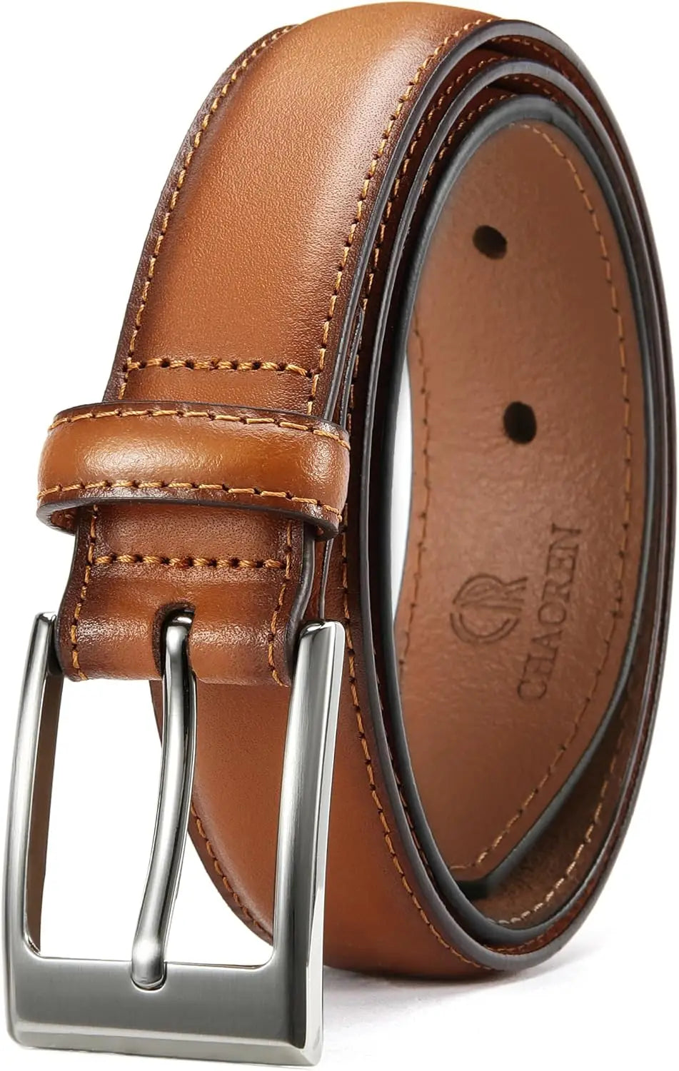 Mens Belts Leather 1 1/8" for Gift Men - Perfect Companion to Mens Dress Shoes