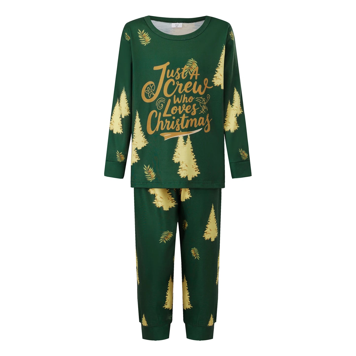Festive Matching Family Christmas Pajamas Set with Reindeer and Snowflake Print Holiday Sleepwear for Dad Mom and Kids Cozy PJs