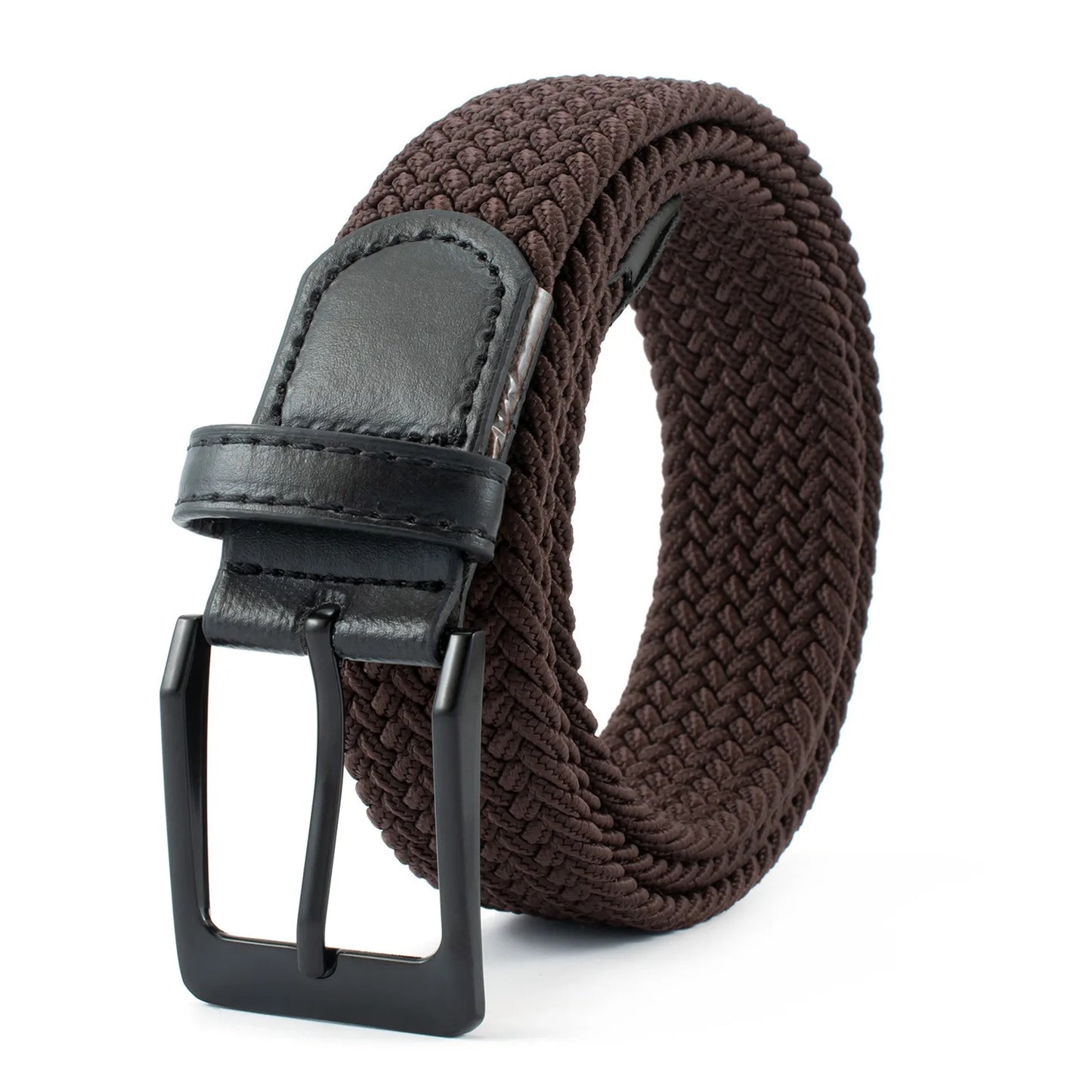 Maikun Canvas Belts For Men Fashion Metal Pin Buckle Military Tactical Strap Male Elastic Belt For Pants Jeans Casual Belt 