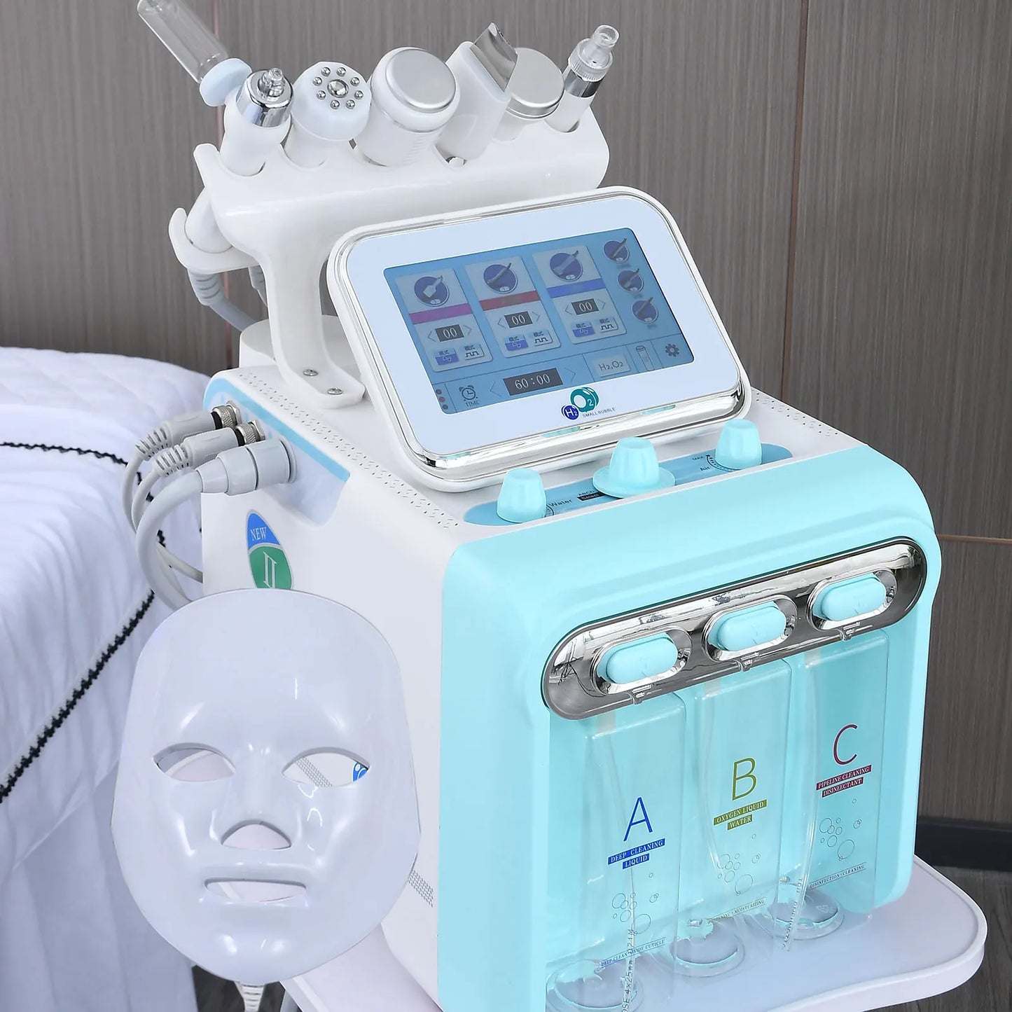 Hydro Microdermabrasion Aqua Peeling H2O2 Facial Machine Hydra Water Dermabrasion Skin Scrubber Peel Oxygen Jet Facial Machine