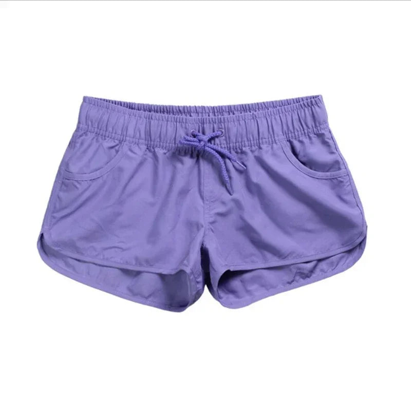 Summer Women Marathon Running Shorts Training Fitness Run YOGA Sports For Gym Size