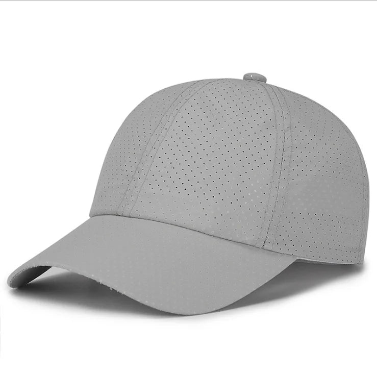 2025 New Summer Men Women Snapback Quick Dry Mesh Baseball Cap Sun Hat Bone Breathable Hats Adjustable outdoor hat