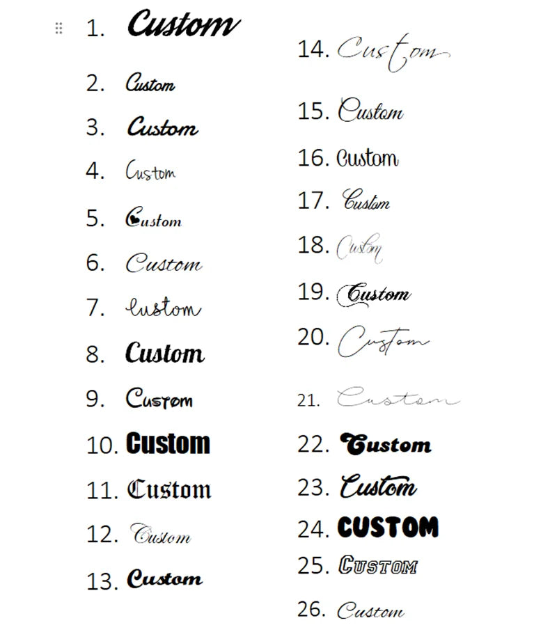 Lulu's Custom Name Letter Logo Belt Buckle for Men Stainless Steel Custom Gift