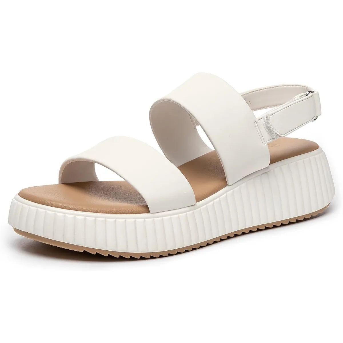 Women's Platform Sandals Comfortable Open Toe Ankle Strap Adjustable Wedge Sandals