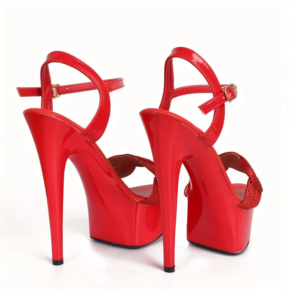 【Send from US Inc Taxs】Women Platform Sandals Catwalk Artifact Model High Heels Waterproof Platform 15cm Sandals LFD-8661-A23
