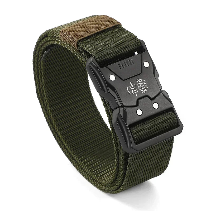High Quality Tactical Belt Outdoor Work Training Belt Woven Belt Canvas Tactical Military Multi Function Combat Belt Denim Belt