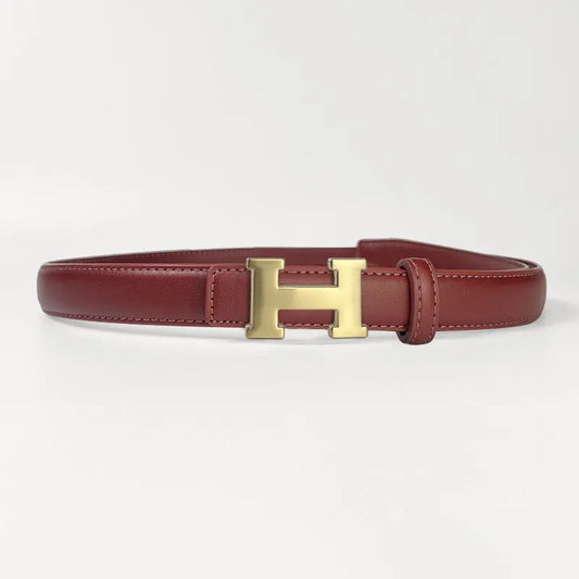 Women Vintage Golden Black Waistband Genuine Leather Cowskin Buckle Belt for Pants Jeans Dresses Famous Brand Belt Women