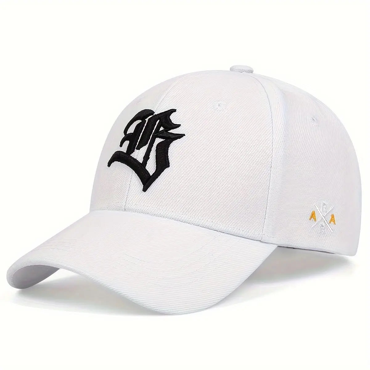 Men's lettered embroidered baseball cap Casual breathable sunscreen cap Outdoor fashion visor
