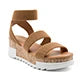 Summer Women's Sandals Platform Casual Wedge Shoes Moms Cork Elastics Strap Fashion Sandalias