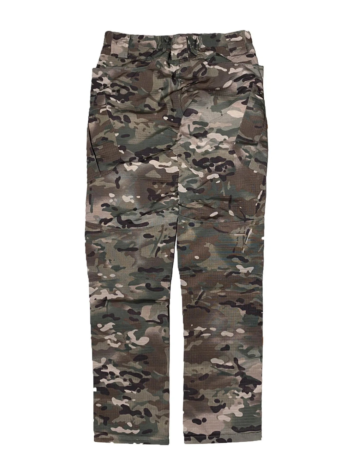 Men's Hiking Pants Climbing Camping Casual Cargo Pants Military Army Camo Pants Combat Work Pants 8 Pockets(No Belt)
