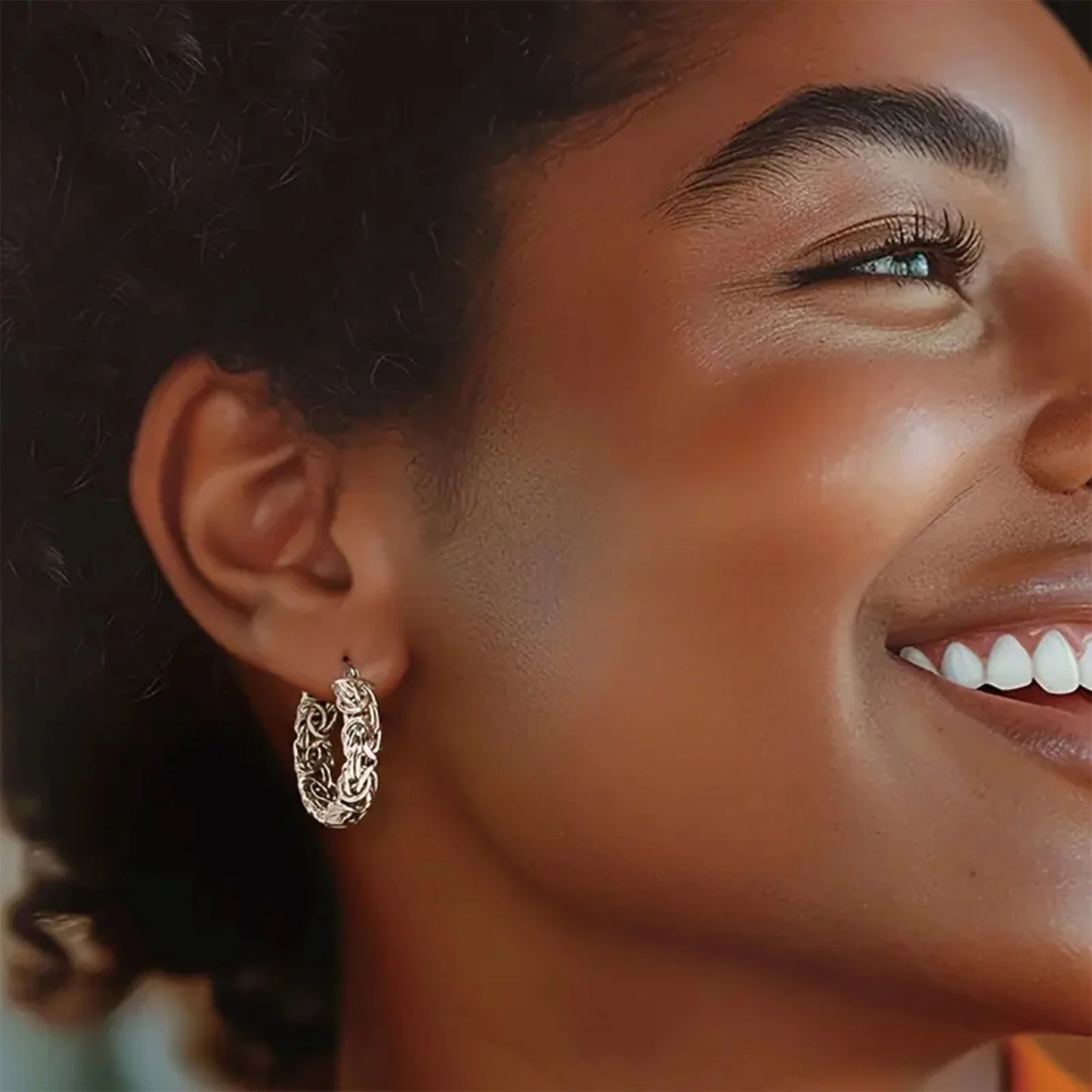 925 Silver, Straw Earrings, Byzantine Style Earrings, Men's Earrings Women's Earrings, For Any Holiday, Comes with a Boutique Gi