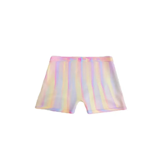 Silicone Children Swim Trunks Solid Color Four Corner Swimming Trunks Flat Corner Swimming Trunks Hot Spring Pants
