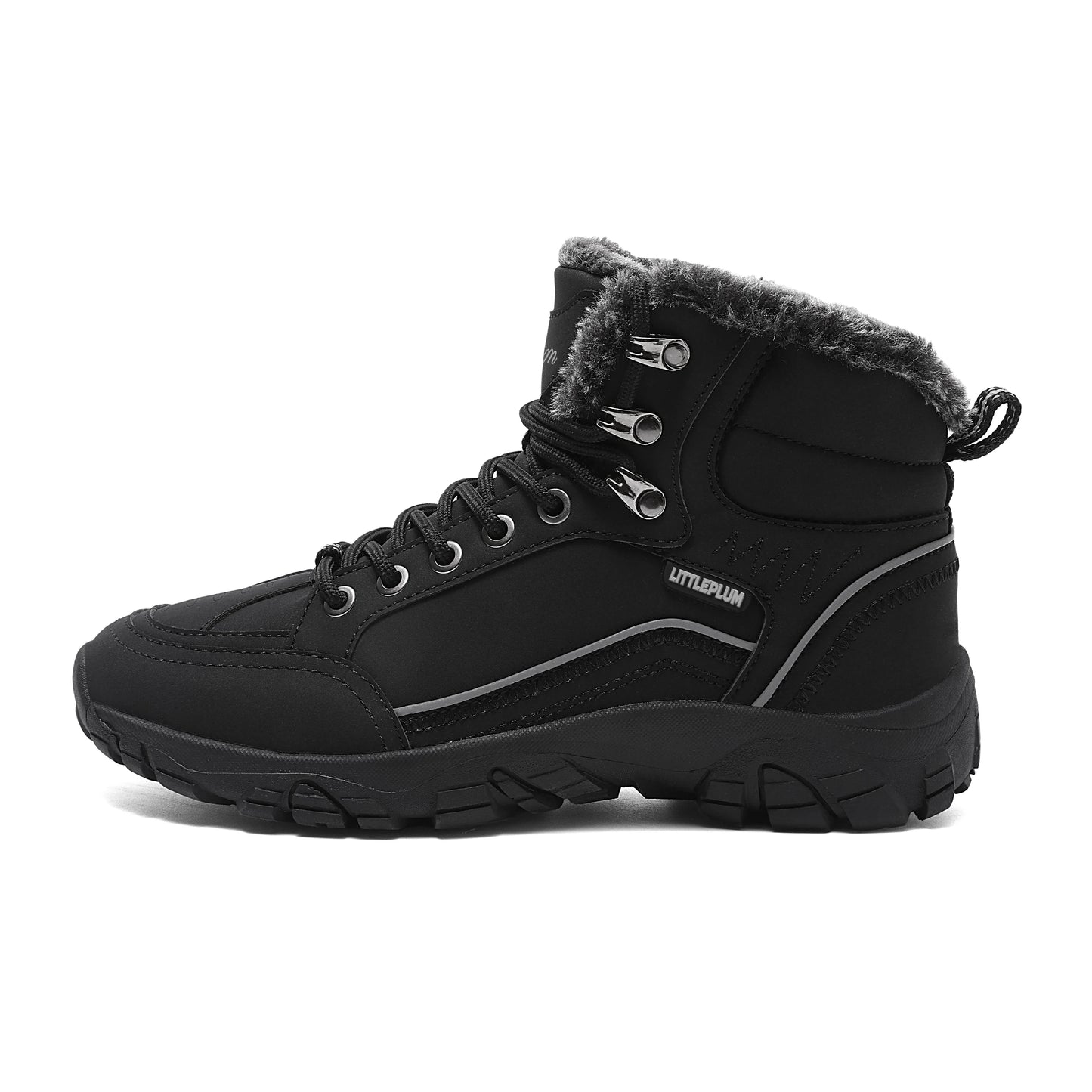 Womens Winter Hiking Boots Waterproof Non Slip Warm Lined Snow Boots for Outdoor Trekking