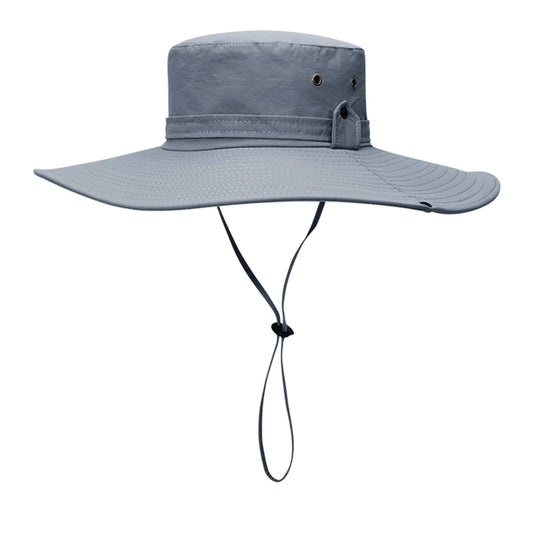 Outdoor Sun Hat Wide Brim UV Protection Foldable Bucket Hat for Fishing Hiking Camping 12CM Brim Lightweight Travel Beach Hat Me
