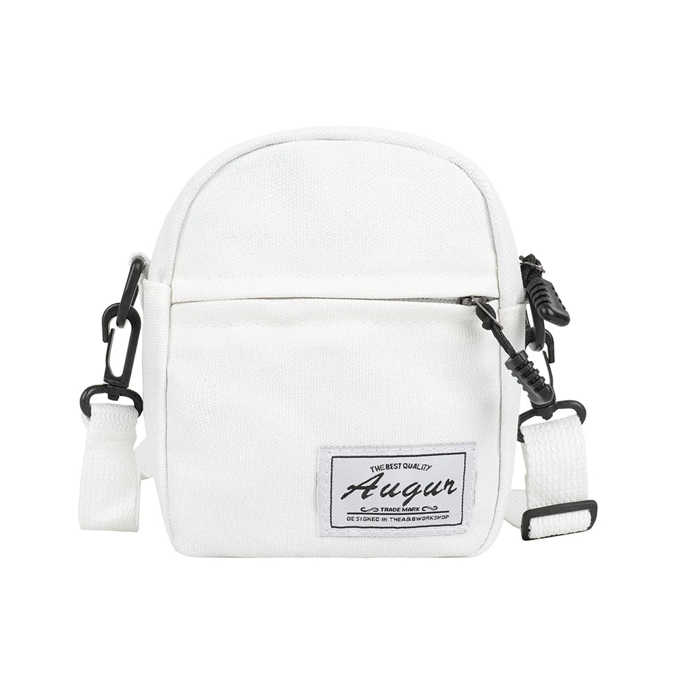 Fashion Women Canvas Bags Patchwork Mini Wallet Phone Shoulder Messenger Bags Multilayers Vintage Design Lady Handbag