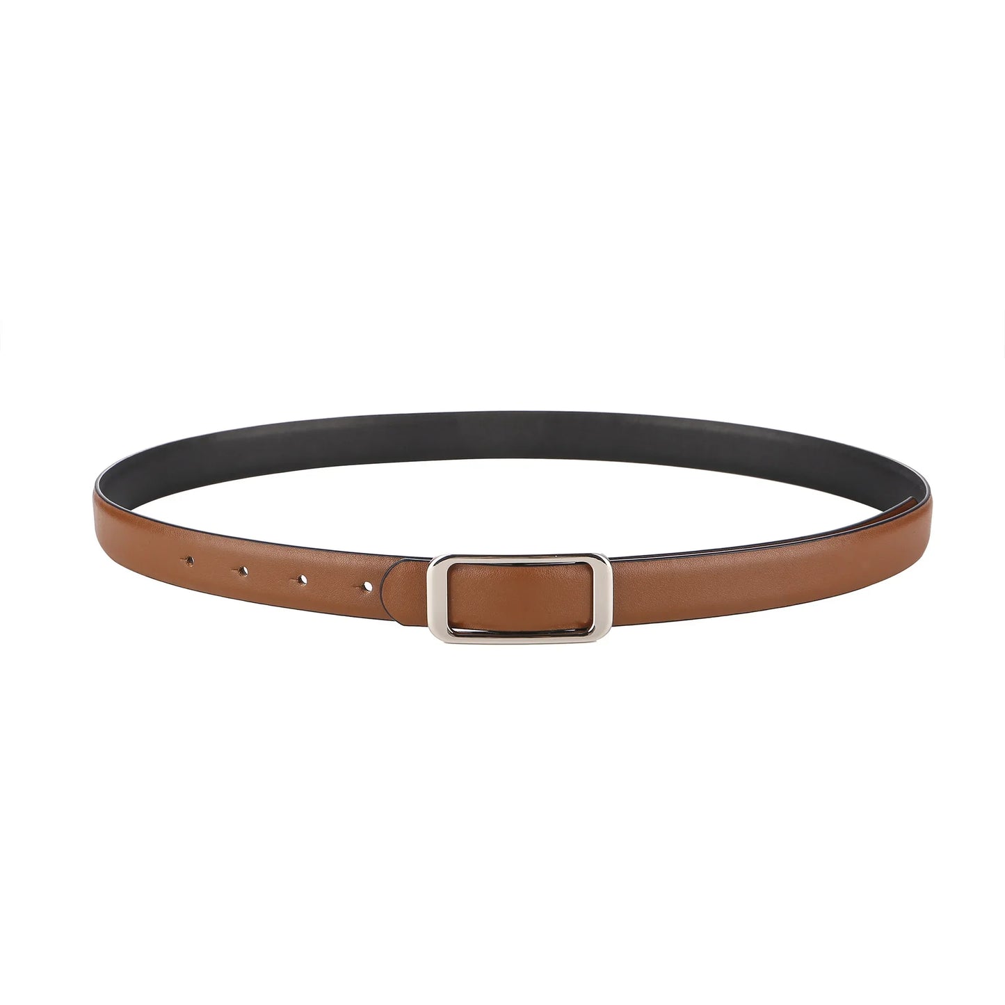 2025 New Luxury Double Sided Belt for Women 23mm Width Designer Fashion Belt Versatile Elegant and Stylish Accessory
