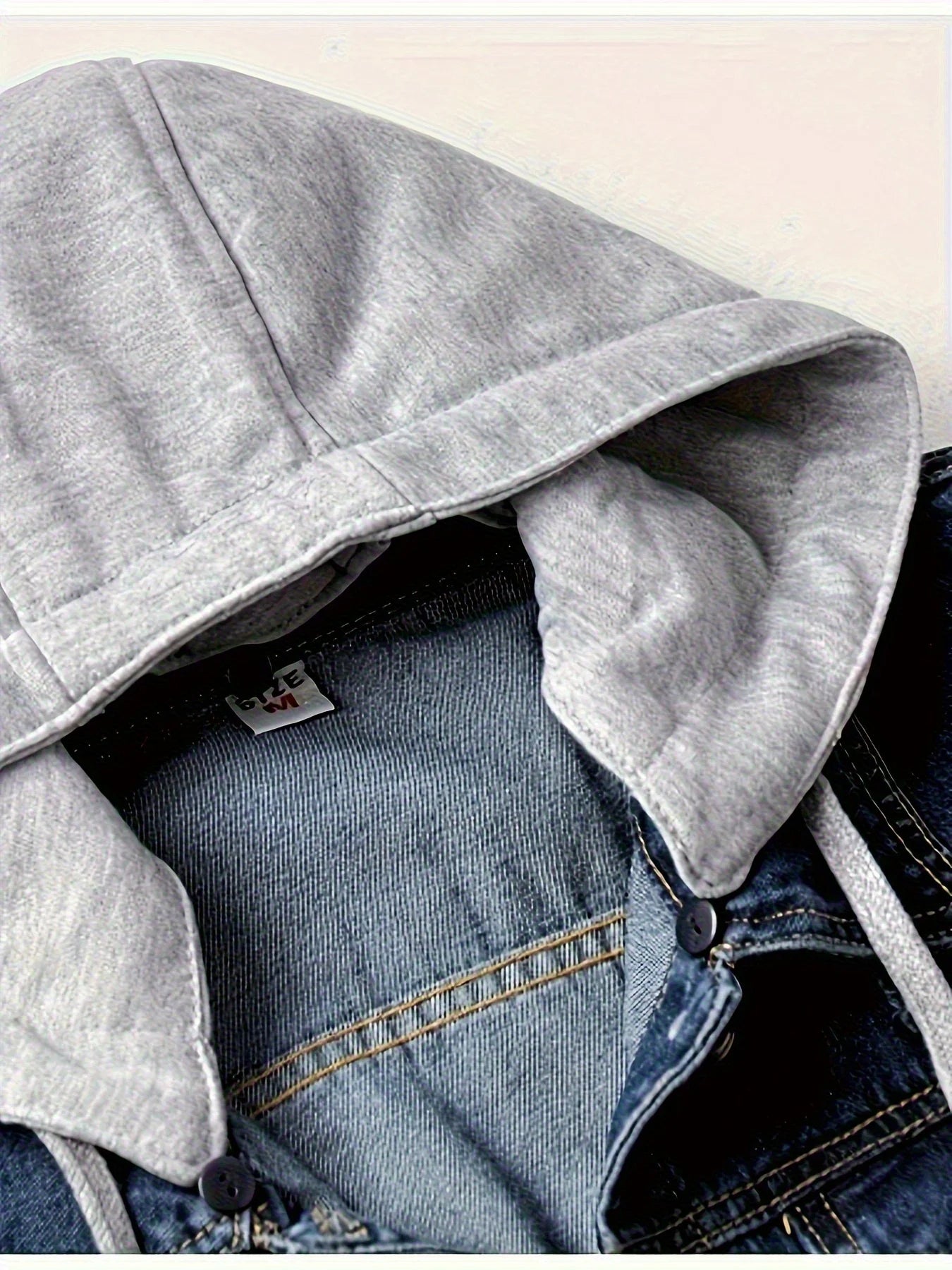 Women's Denim Jacket with Removable Hood - Classic & Casual Styles