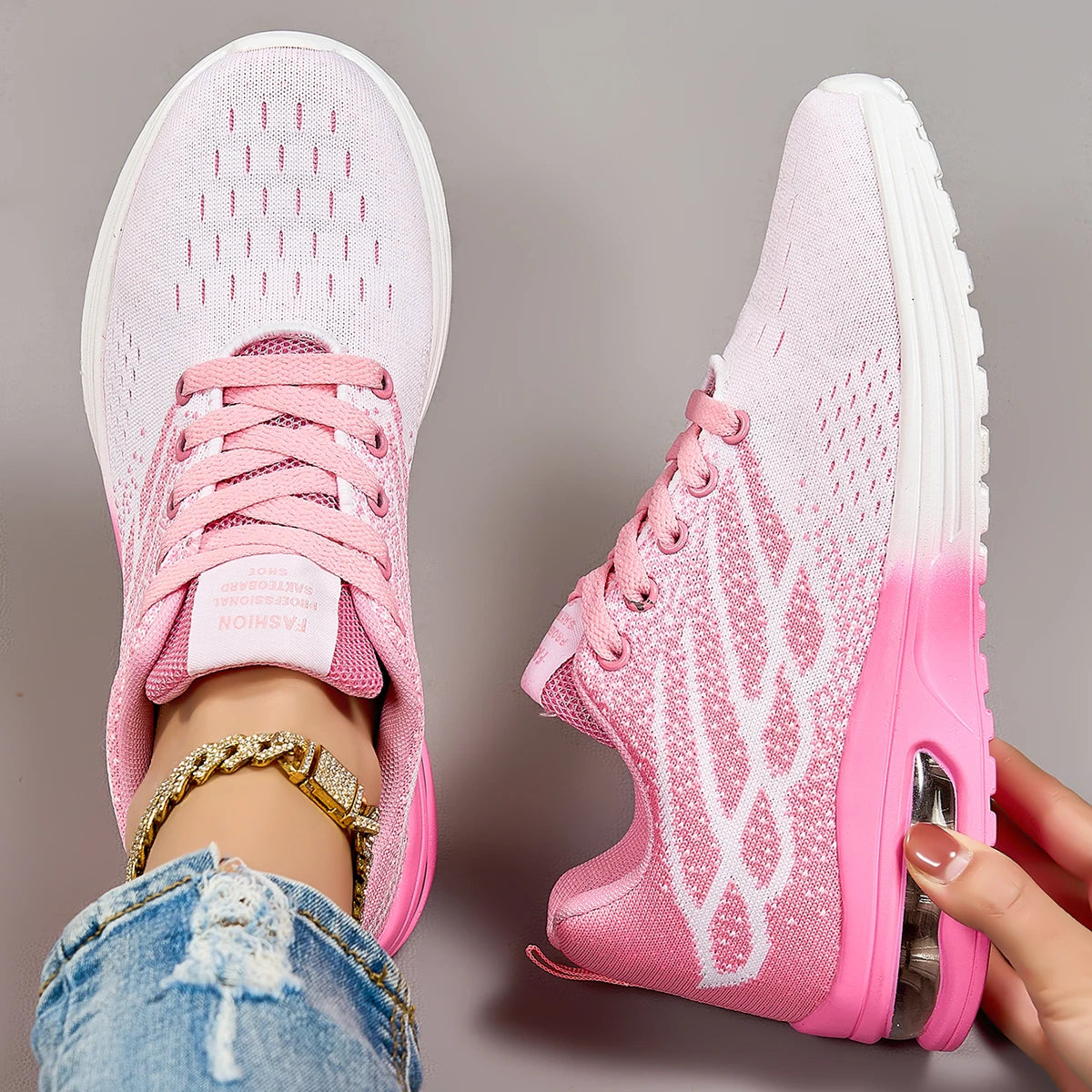 Sneakers for Women Orthopedic Sneakers Walking Shoes for Women, Lightweight Casual Tennis Sneakers Air Running Shoes