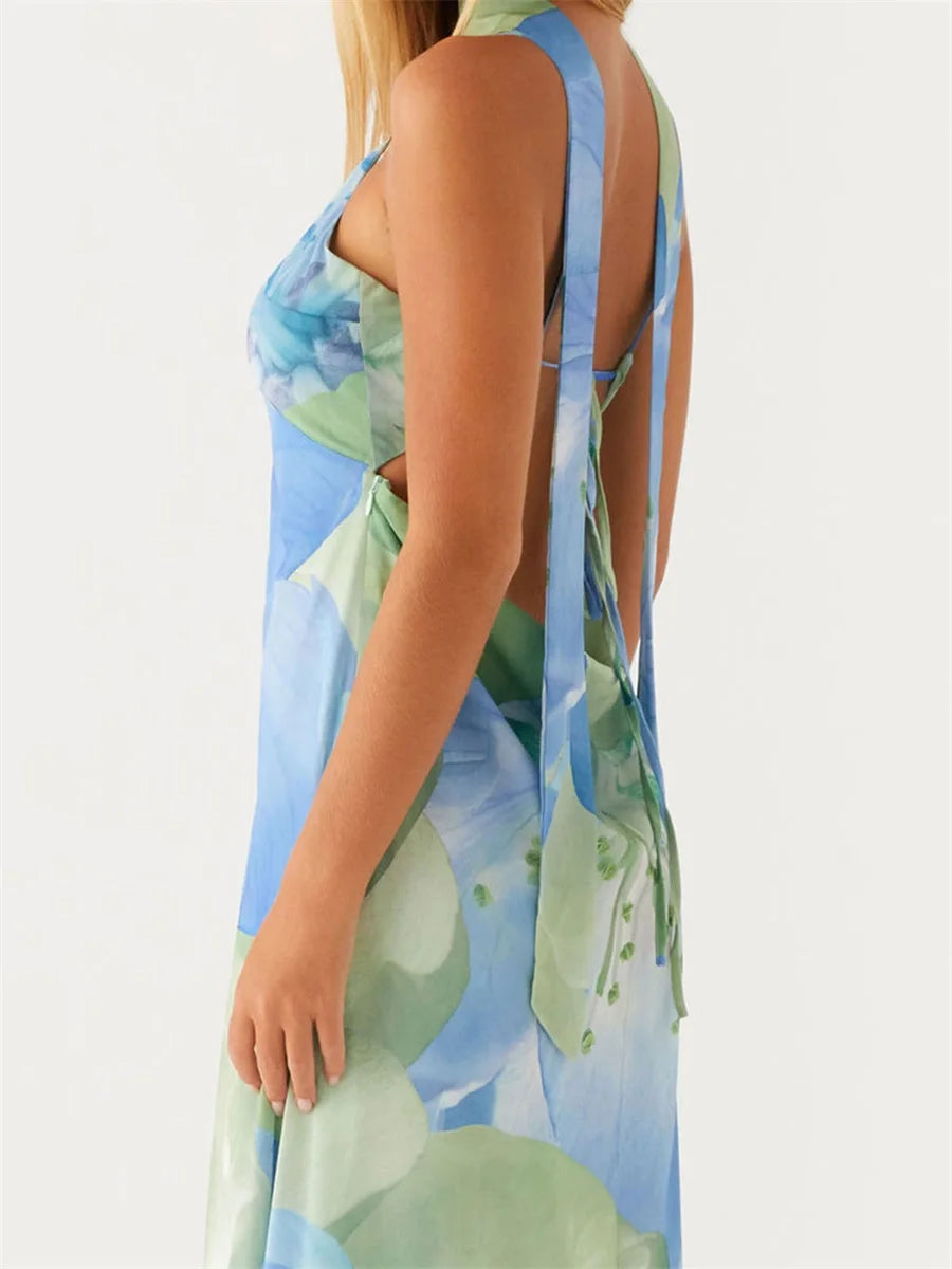 Elegant Lace Off-Shoulder Maxi Dress with Ruffle Hem and Belted Waist Perfect for Summer Weddings and Events
