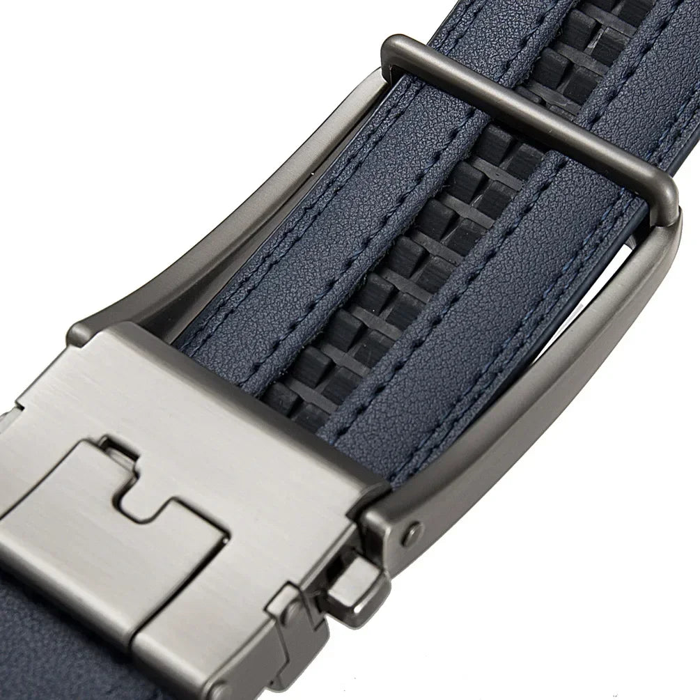 Genuine Leather Belts for Men Luxury Brand Designer Fashion Automatic Buckle Men's Jeans High Quality Waist Male Strap