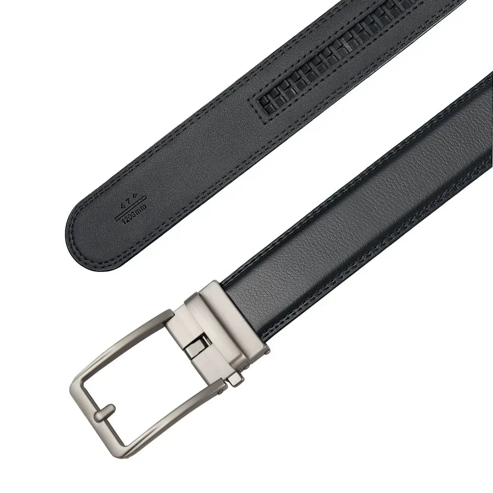 Genuine Leather Belts for Men Luxury Brand Designer Fashion Automatic Buckle Men's Jeans High Quality Waist Male Strap