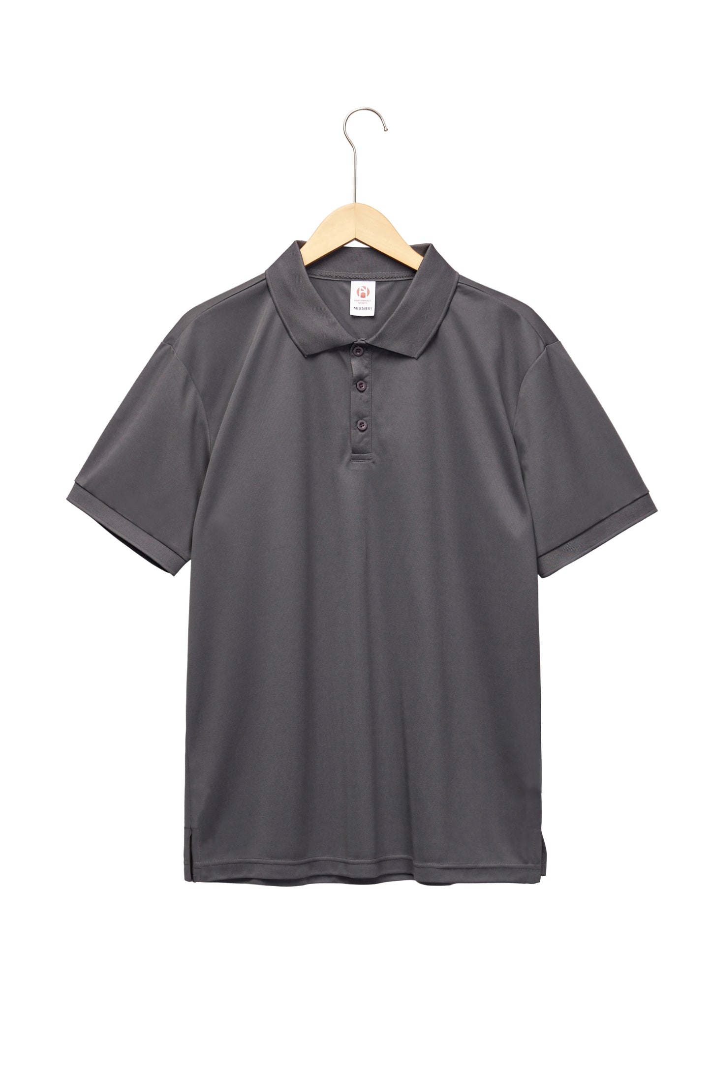 3-piece men's quick drying short sleeved casual sports golf shirt moisture wicking casual fitness top
