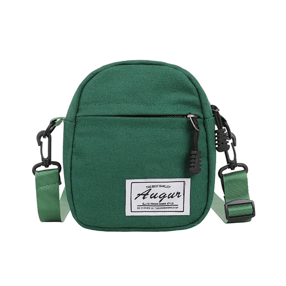 Fashion Women Canvas Bags Patchwork Mini Wallet Phone Shoulder Messenger Bags Multilayers Vintage Design Lady Handbag