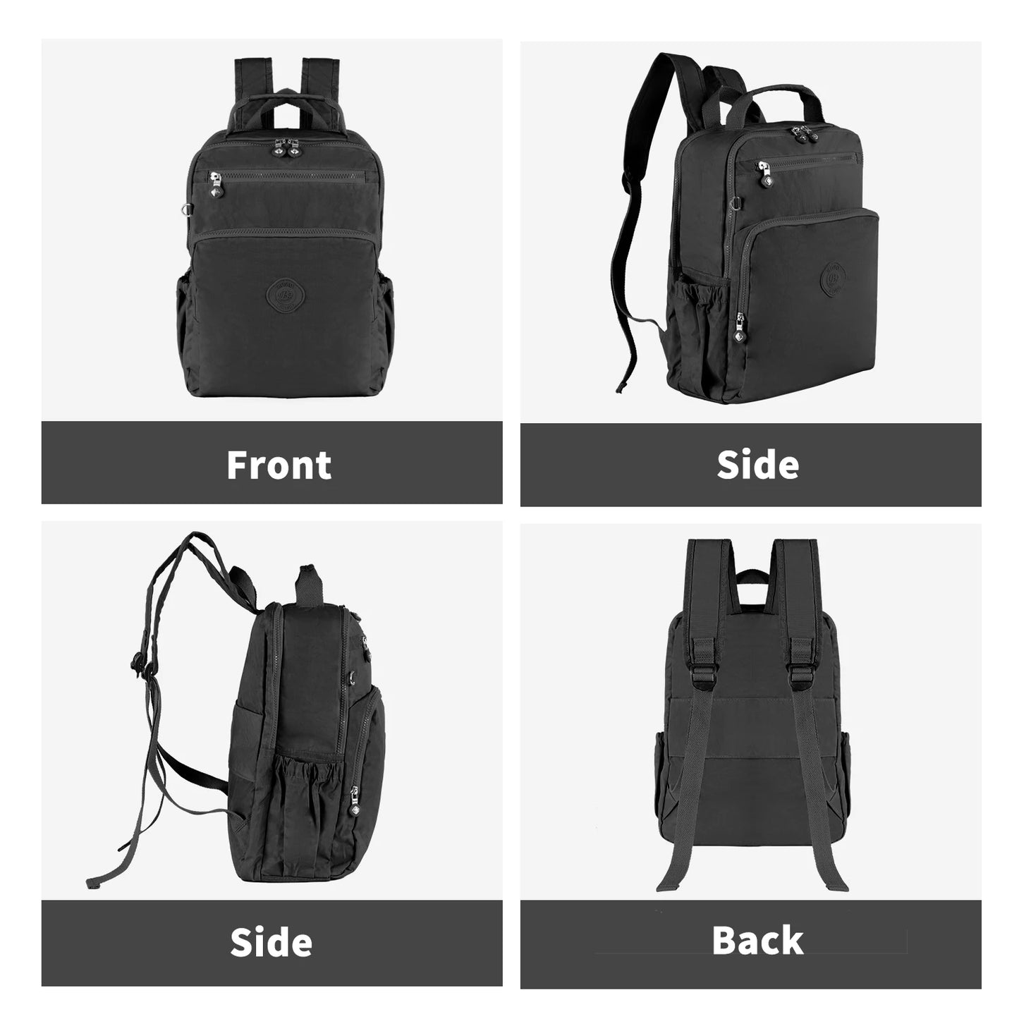 Men's Travel Laptop Backpack TSA Approved Cabin Travel Bag Rucksack Anti-Theft Carry-On Back Bag for Students Hiking Waterproof