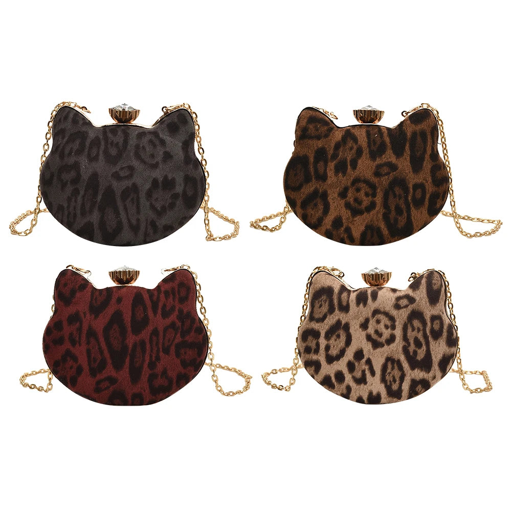 Women Chain Decor Crossbody Bag Clutch Purse Small Shoulder Bag for Bride Wedding