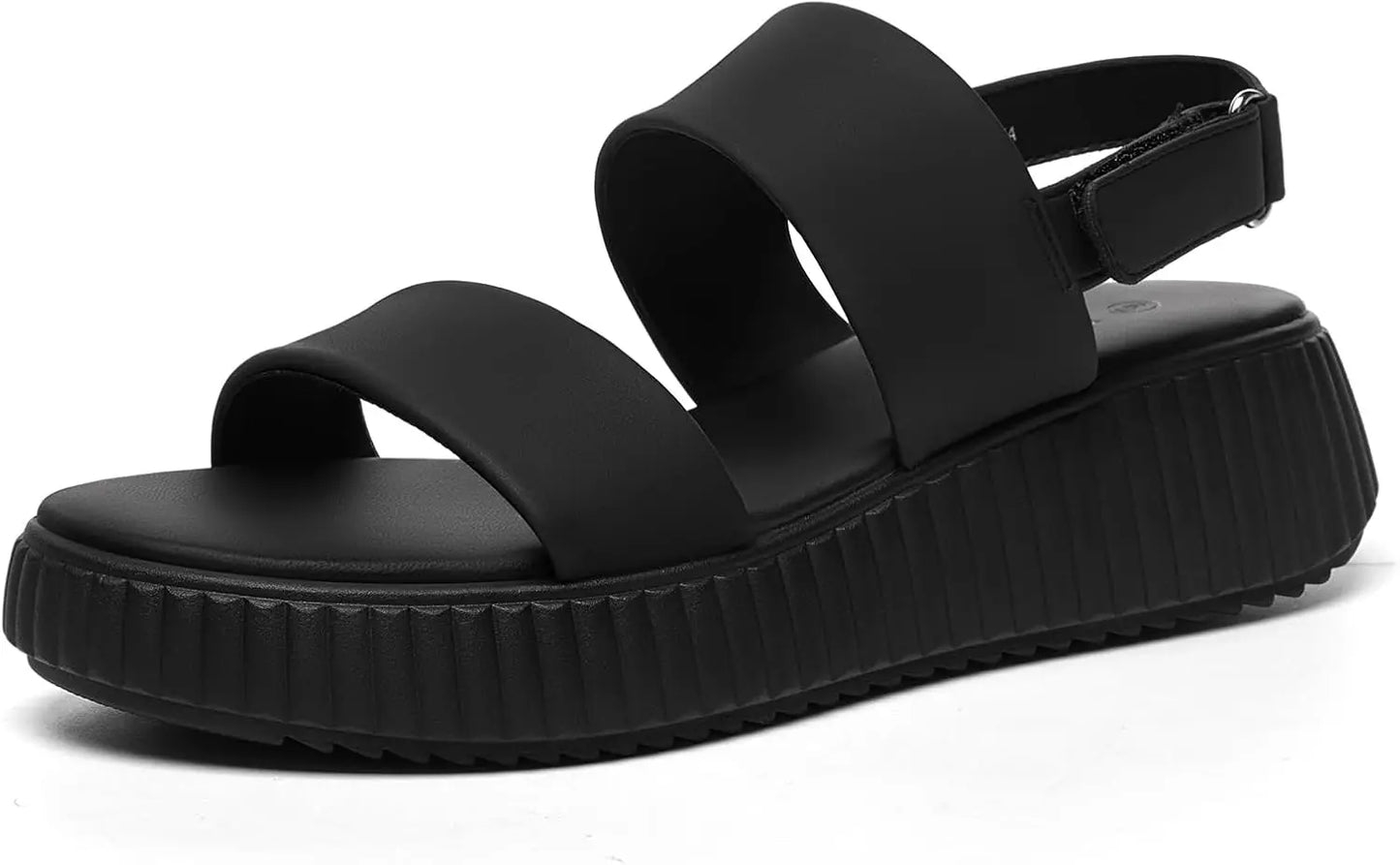 Women's Platform Sandals Comfortable Open Toe Ankle Strap Adjustable Wedge Sandals
