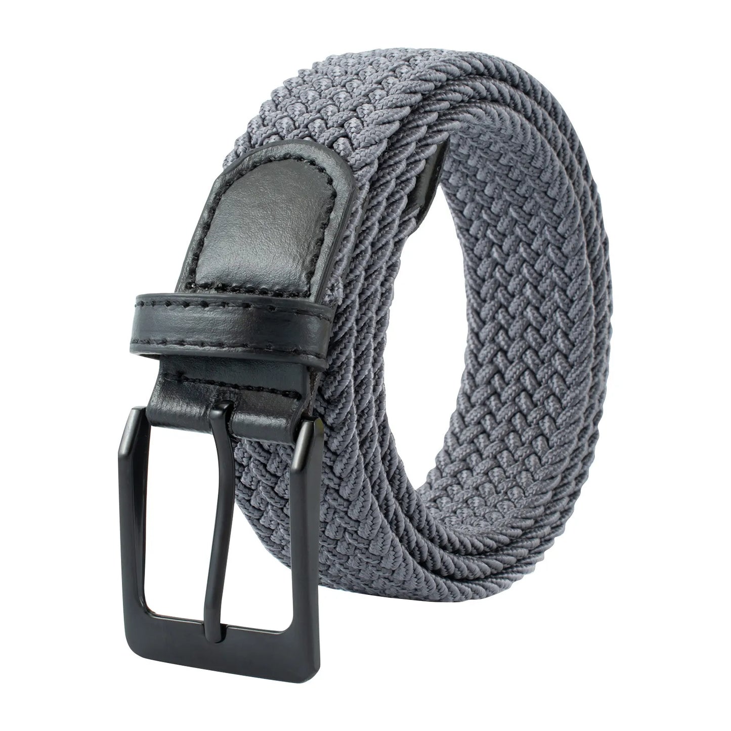 Maikun Canvas Belts For Men Fashion Metal Pin Buckle Military Tactical Strap Male Elastic Belt For Pants Jeans Casual Belt 