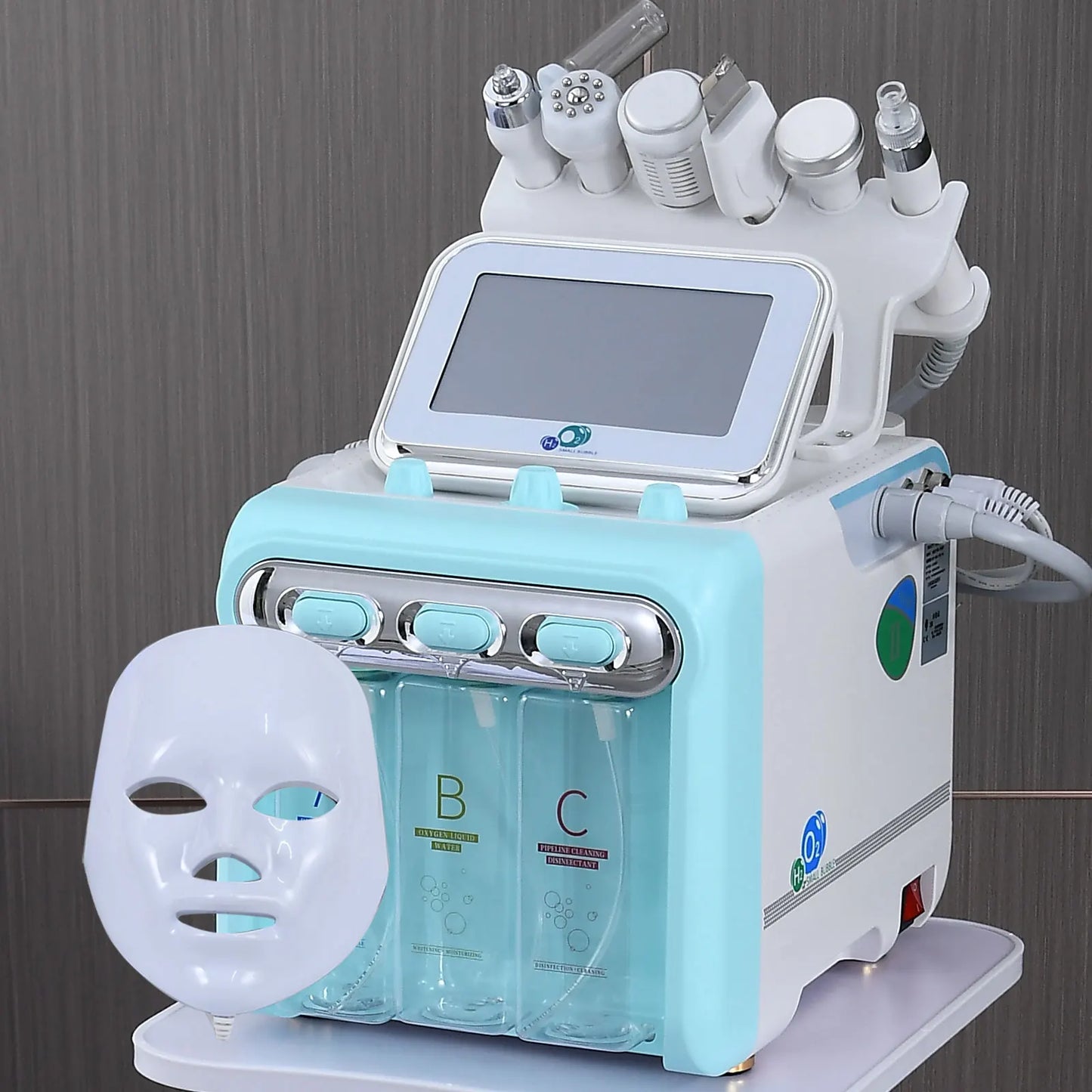 Hydro Microdermabrasion Aqua Peeling H2O2 Facial Machine Hydra Water Dermabrasion Skin Scrubber Peel Oxygen Jet Facial Machine