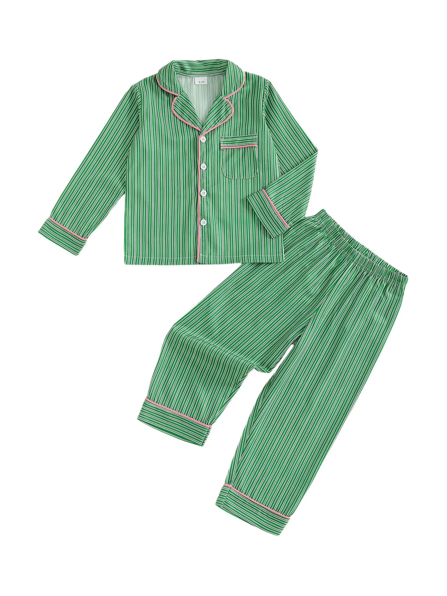 Kids Dinosaur Print Pajama Set Short Sleeve Tee and Drawstring Waist Shorts 2 Piece Sleepwear Outfit for Boys and Girls