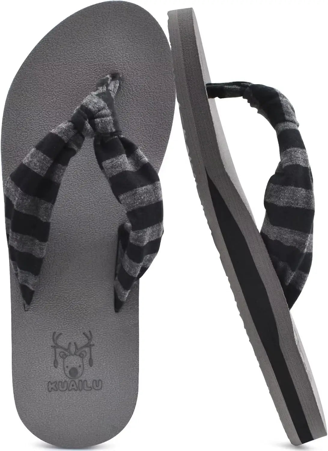 Flip Flops for Women with Arch Support Yoga Mat Comfortable Summer Beach Walking Thong Cushion Sandals Slip On Indoor Outdoor