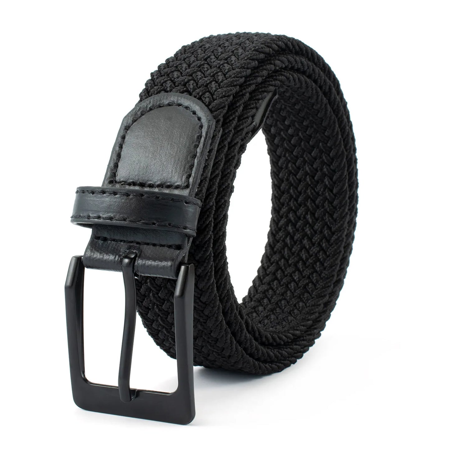 Maikun Canvas Belts For Men Fashion Metal Pin Buckle Military Tactical Strap Male Elastic Belt For Pants Jeans Casual Belt 
