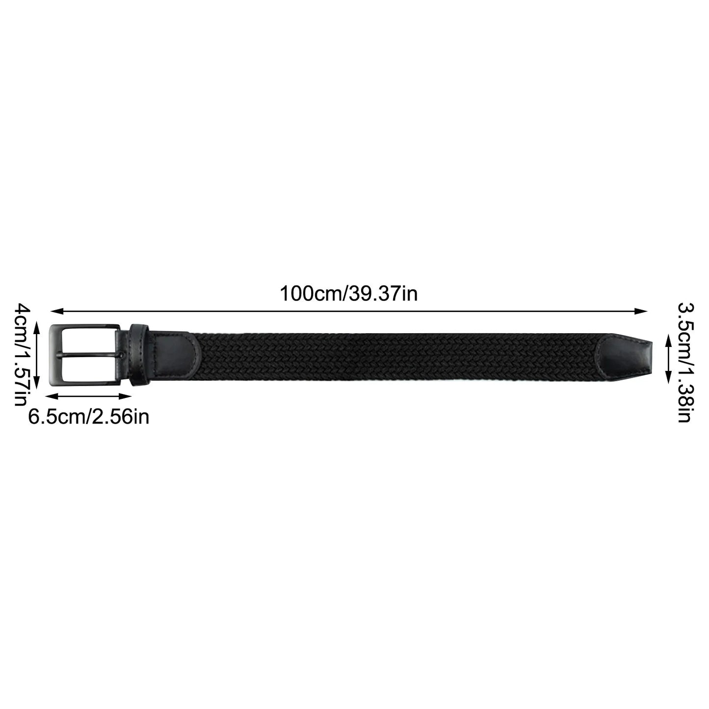 Maikun Canvas Belts For Men Fashion Metal Pin Buckle Military Tactical Strap Male Elastic Belt For Pants Jeans Casual Belt 