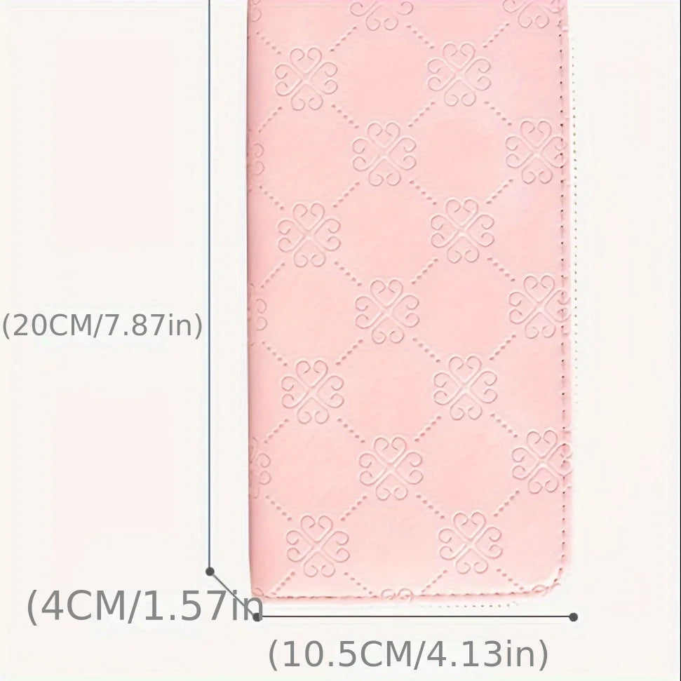 Ladies Wallet, Elegant Wallet Storage, Portable Storage Wallet, Large Capacity Wallet, Double Layer Cell Phone Bag