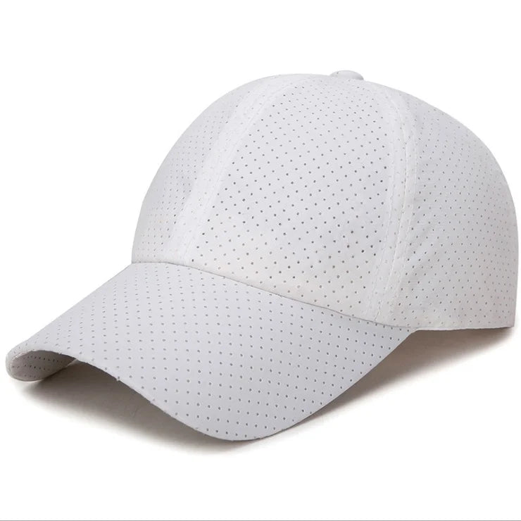 2025 New Summer Men Women Snapback Quick Dry Mesh Baseball Cap Sun Hat Bone Breathable Hats Adjustable outdoor hat