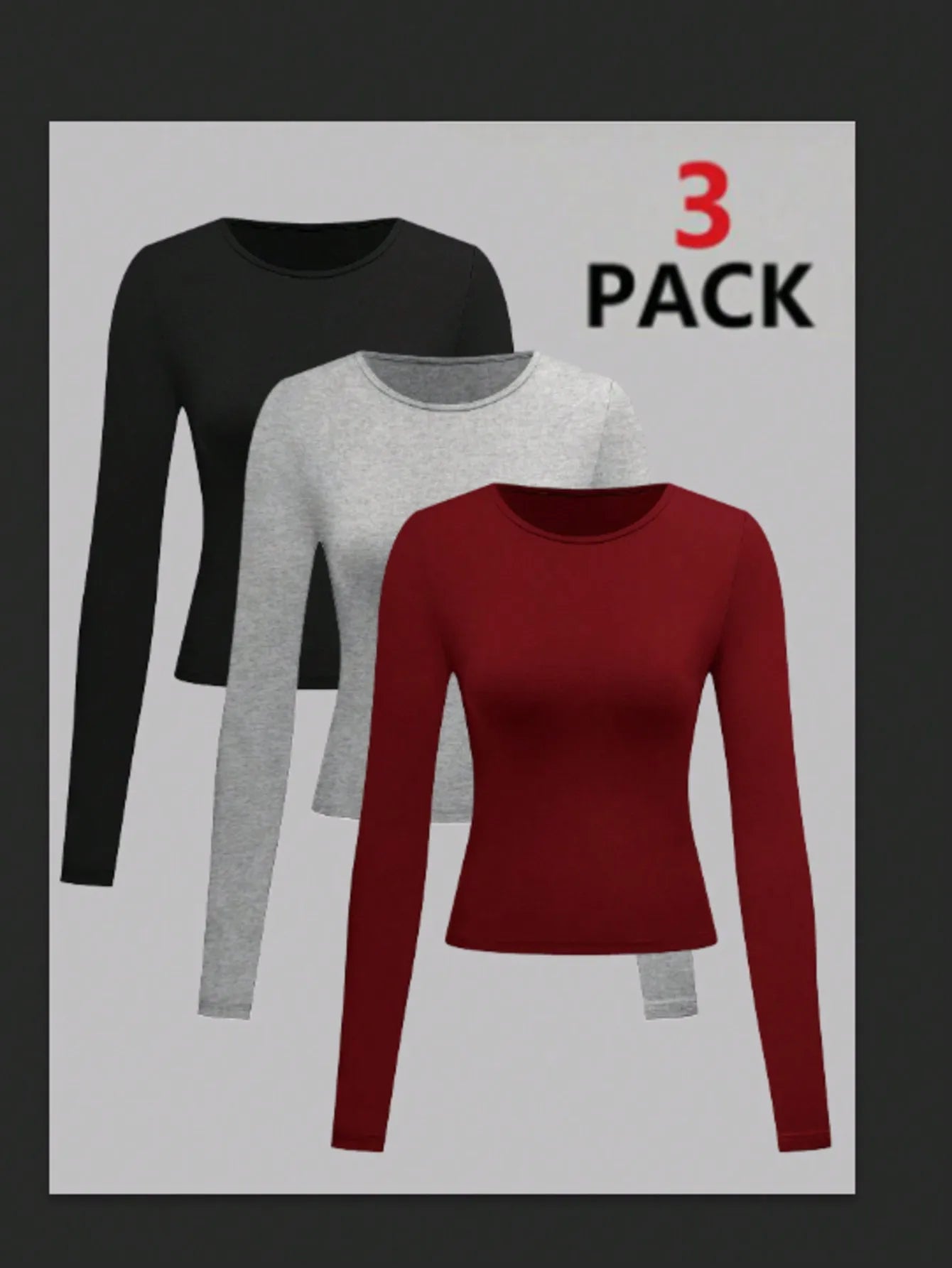 2025 Newest 3 Pack Women's Short Gym Top Women's Summer Fitness Sports Compression T-Shirt Cute Tight Base Top T-Shirt