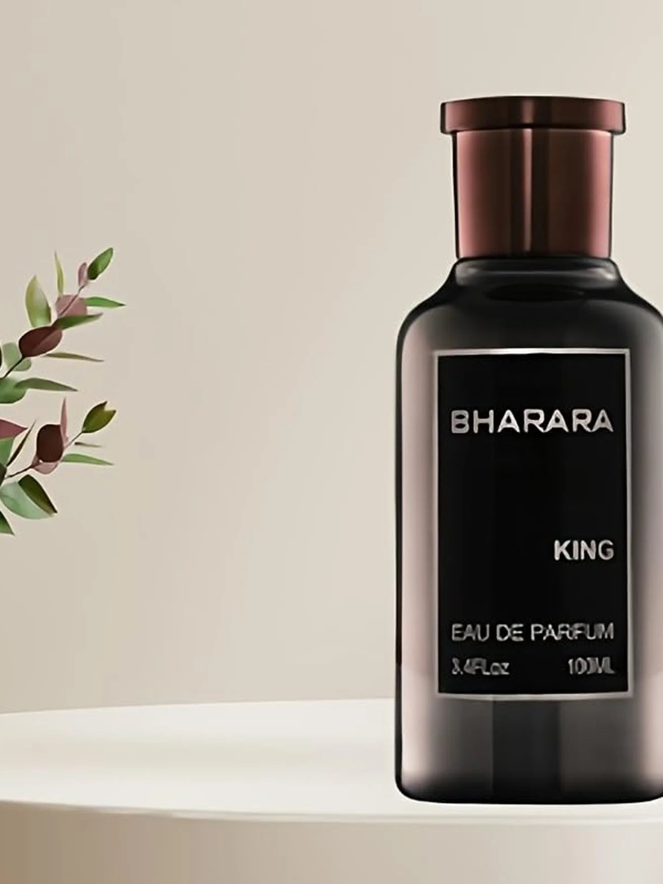 Bharara King Eau de Parfum for Men – Citrus Amber Scent for Confident Daily Wear and Evening Sophistication