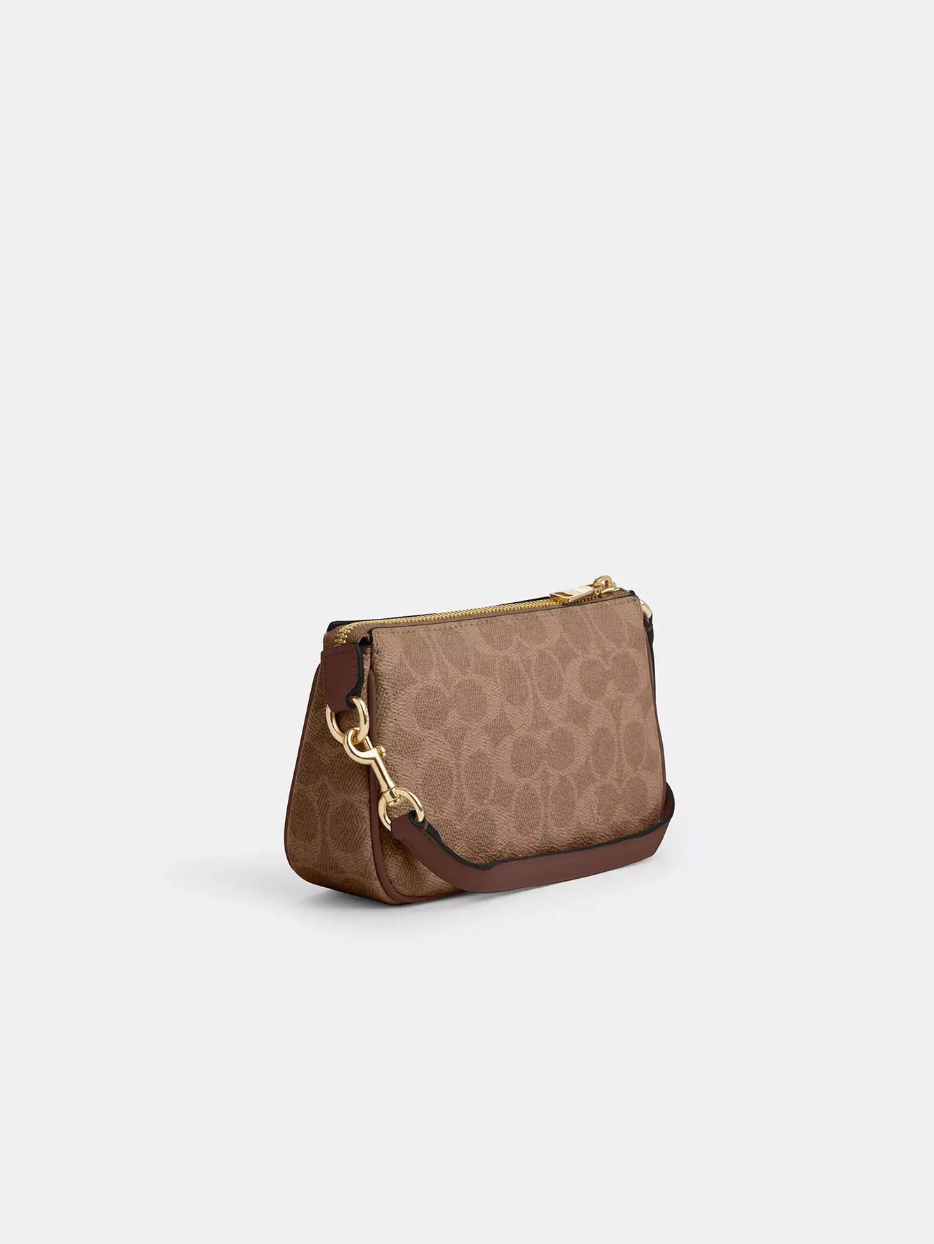 Nolita 19 Women Shoulder Bag In Signature Canvas  Ladies Underarm Clutch Bag Ladies Cute Purses And Bags Small Square Bag CW426